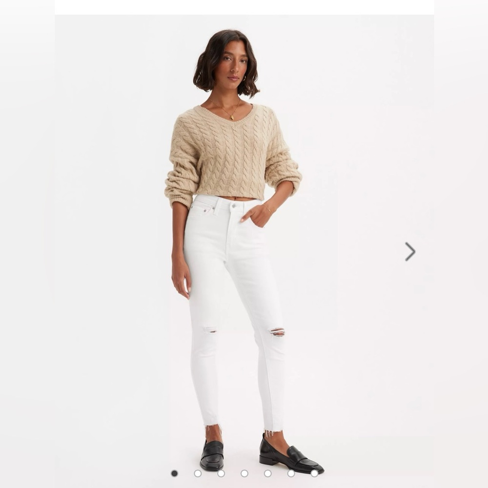 Levi's Classic White Jeans